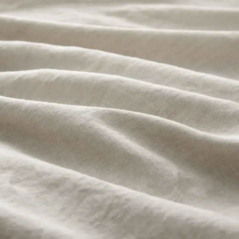 Duvet Cover Linen-Style Breathable All-Season