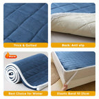 Duvet Cover Protector Ultra-Soft Milk Velvet Breathable Tailored Fit