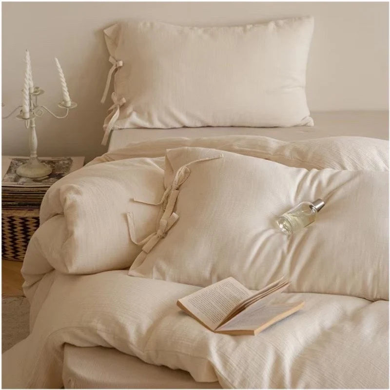 Duvet Cover Reversible Quilted Cotton-Blend