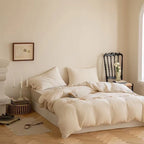 Duvet Cover Reversible Quilted Cotton-Blend
