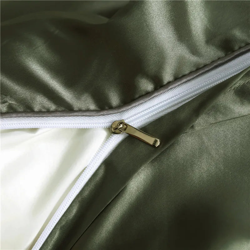 Duvet Cover Set 100% Silk Temperature-Regulating