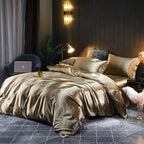 Duvet Cover Set 100% Silk Temperature-Regulating