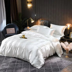 Duvet Cover Set 100% Silk Temperature-Regulating