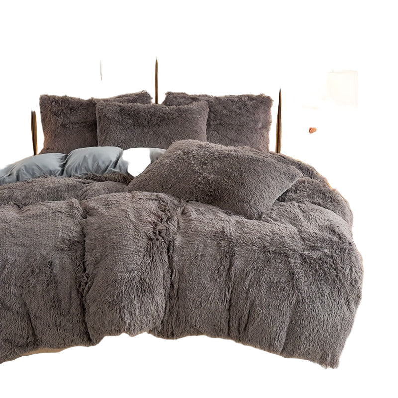 Duvet Cover Set Bamboo Silk Soft & Cool Zipper Closure