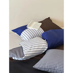 Duvet Cover Set Breathable Cotton Percale Reversible