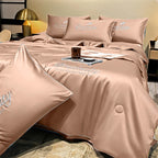 Duvet Cover Set Cooling 3D Breathable Moisture-Wicking