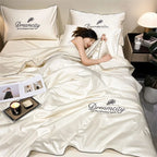 Duvet Cover Set Cooling 3D Breathable Moisture-Wicking