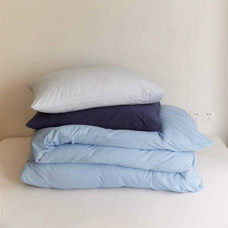 Duvet Cover Set Cotton Percale Breathable