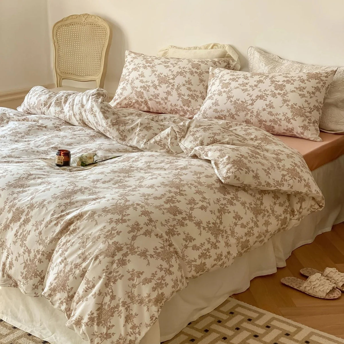 Duvet Cover Set Cotton Percale & Hotel Closure