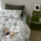 Duvet Cover Set Cotton Percale Wildflower Print