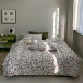 Duvet Cover Set Cotton Percale Wildflower Print