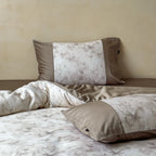 Duvet Cover Set Cotton Satin Butterfly Jacquard Concealed Zipper