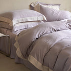 Duvet Cover Set Cotton Satin Jacquard 4-Piece