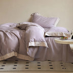 Duvet Cover Set Cotton Satin Jacquard 4-Piece