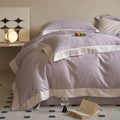 Duvet Cover Set Cotton Satin Jacquard 4-Piece