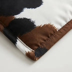 Duvet Cover Set Cow Print Lightweight Polyester