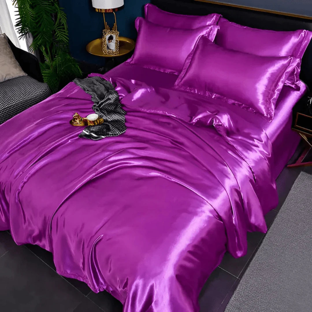 Duvet Cover Set Mulberry Silk 22 Momme Hypoallergenic