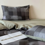 Duvet Cover Set Reversible Cotton Satin