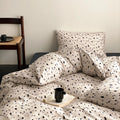 Duvet Cover Set Reversible Mako Cotton Satin Breathable