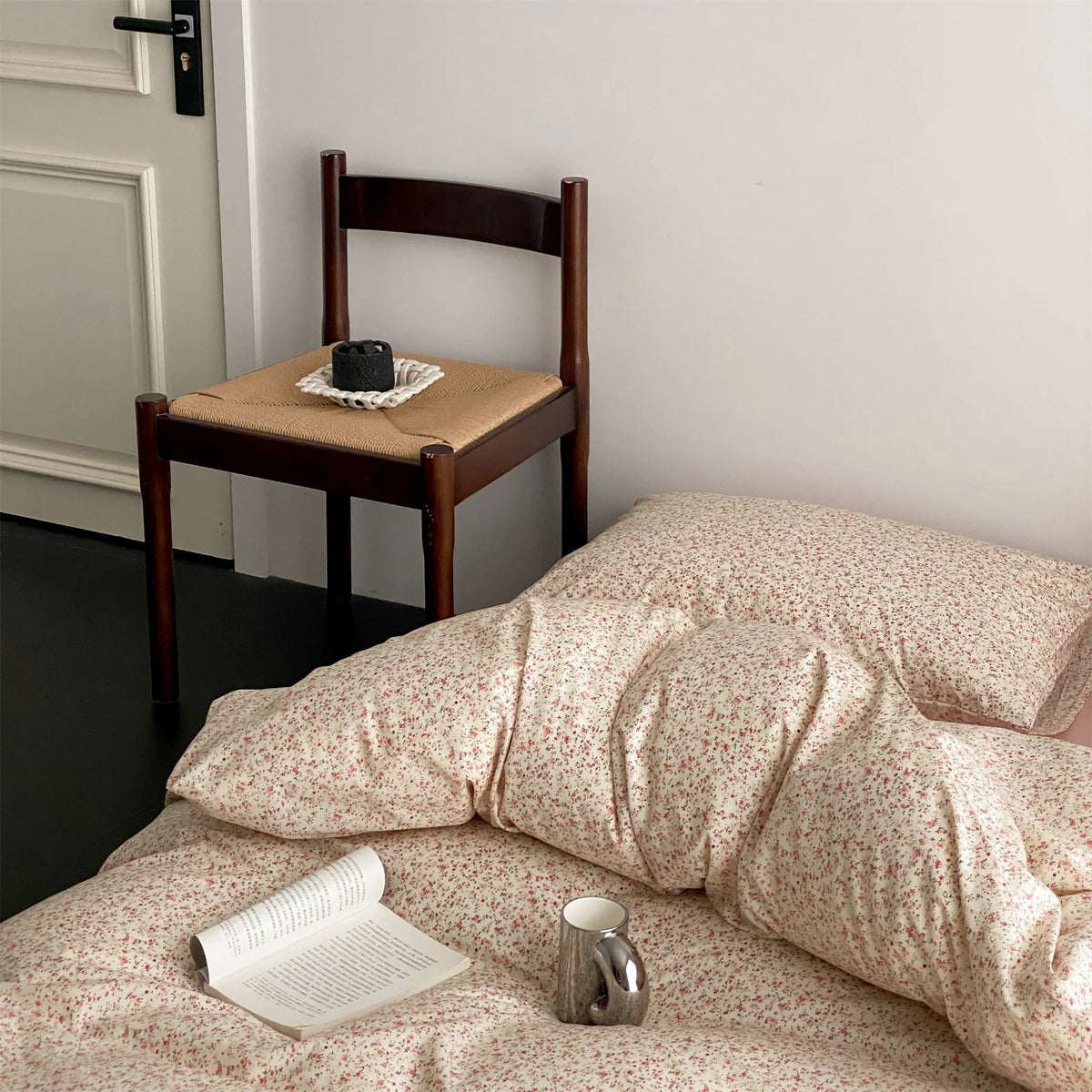 Duvet Cover Set Reversible Mako Cotton Satin Breathable