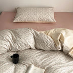Duvet Cover Set Reversible Mako Cotton Satin Breathable