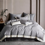Duvet Cover Set Silky-Matte Satin Includes Pillowcases