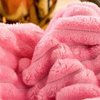 Duvet Cover Set Velvety Fleece Includes 2 Pillowcases