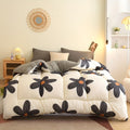 Duvet Insert All-Season Reversible Geometric Machine-Washable