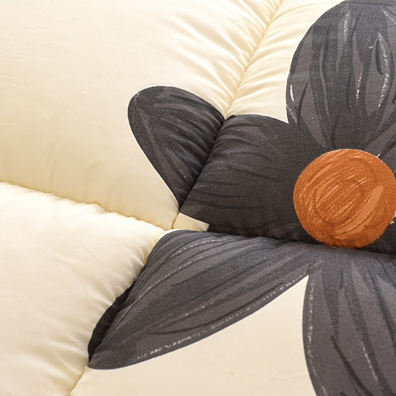 Duvet Insert All-Season Reversible Geometric Machine-Washable