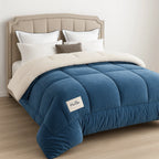 Duvet Reversible Sherpa Fleece & Velvet Year-Round