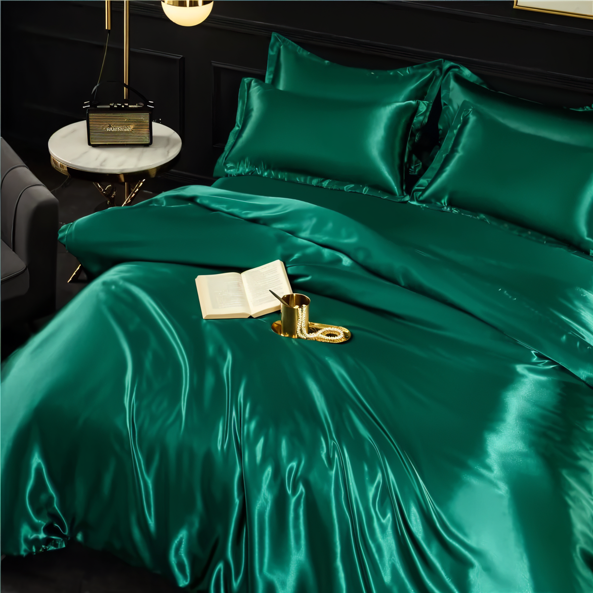 Duvet Set 100% Silk Breathable Hypoallergenic