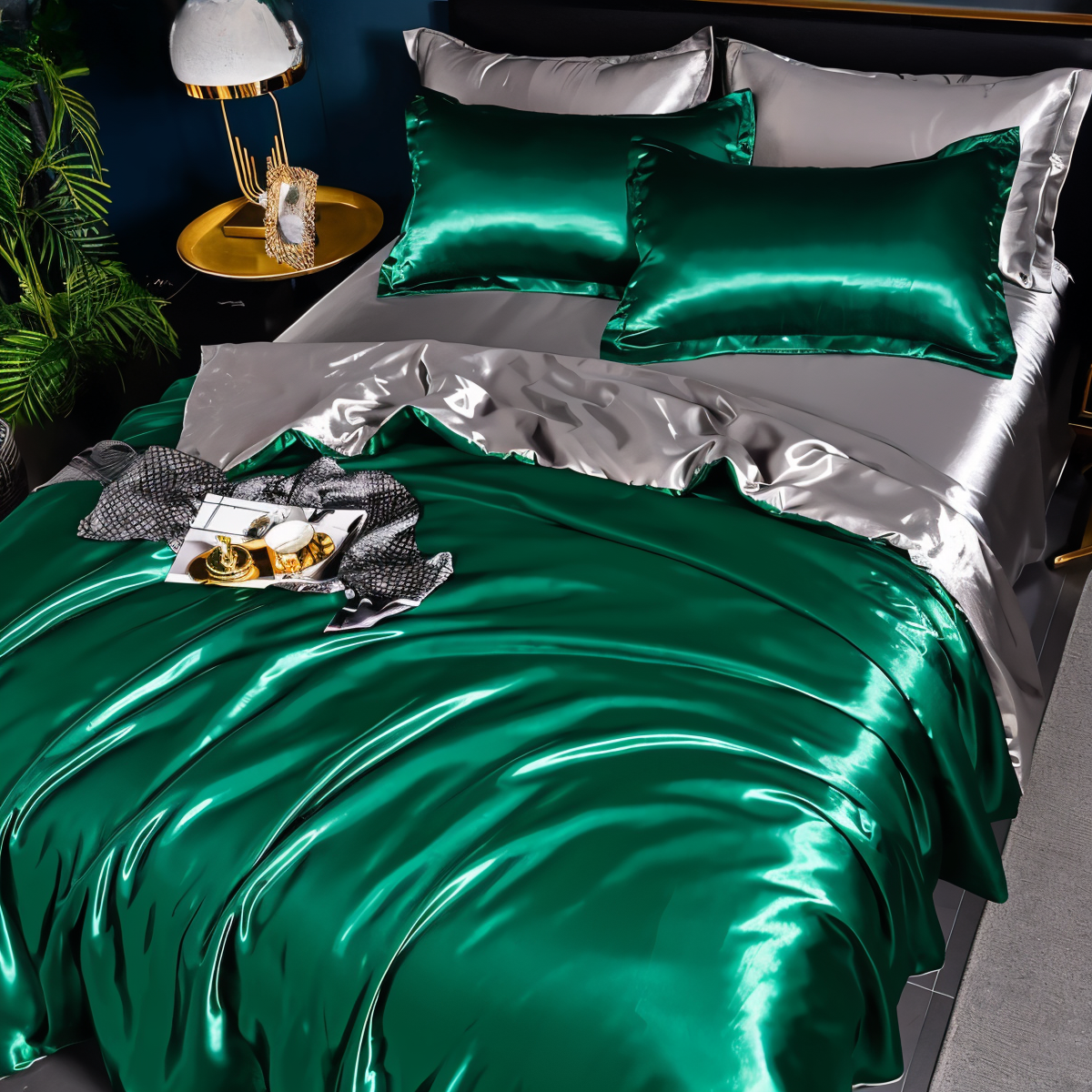 Duvet Set 100% Silk Breathable Hypoallergenic