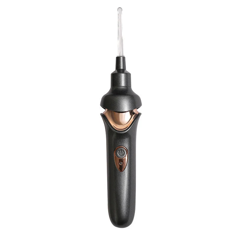 Ear Cleaner 5 Soft Silicone Tips USB Rechargeable & Whisper-Quiet