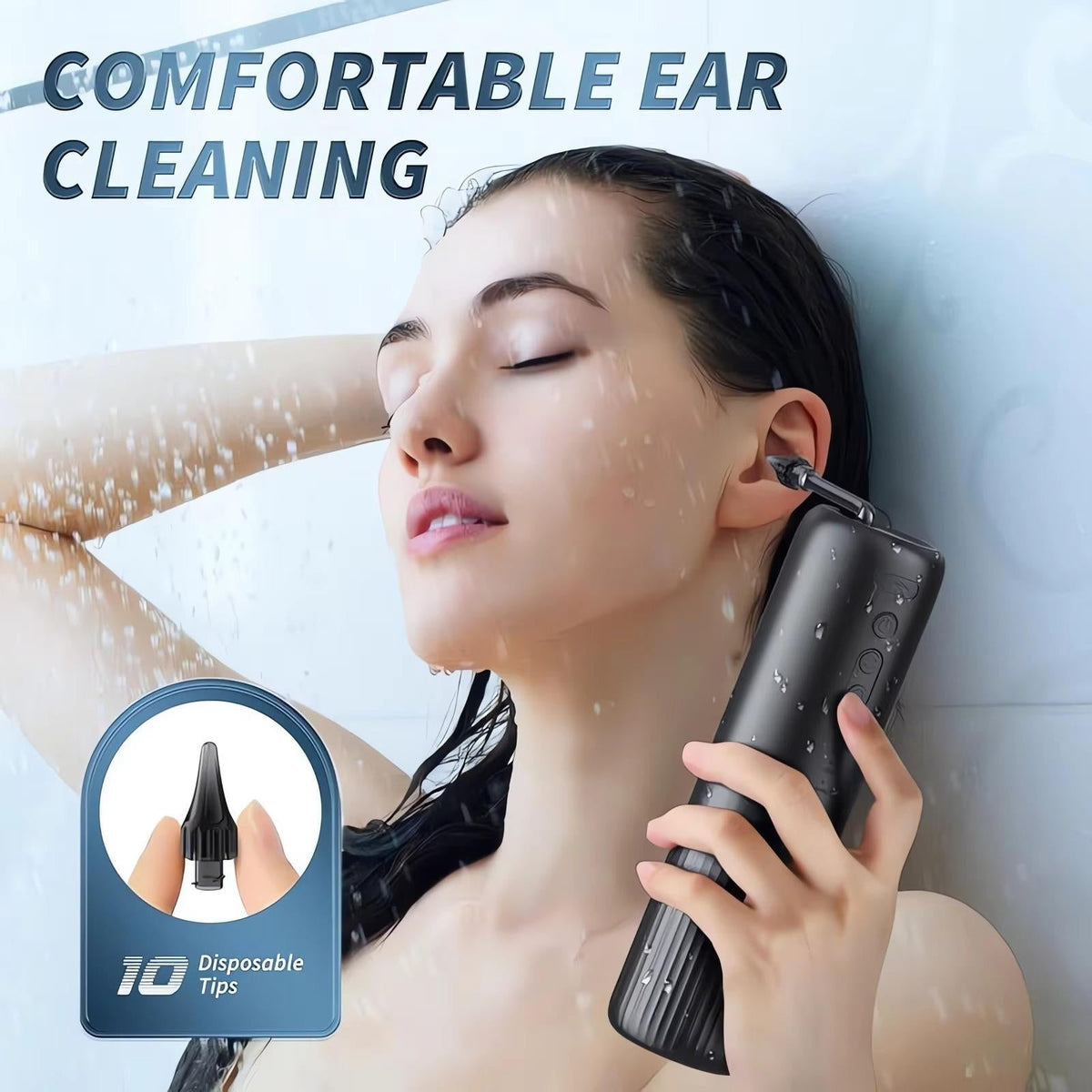 Ear Cleaner Adjustable Pressure Multi-Jet Nozzles