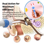 Ear Cleaner Electric Medical Silicone Tip 60 Minute Battery