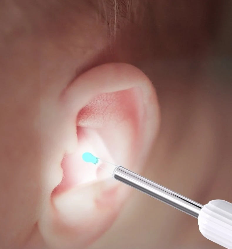 Ear Cleaner HD Camera Silicone Tip & LED