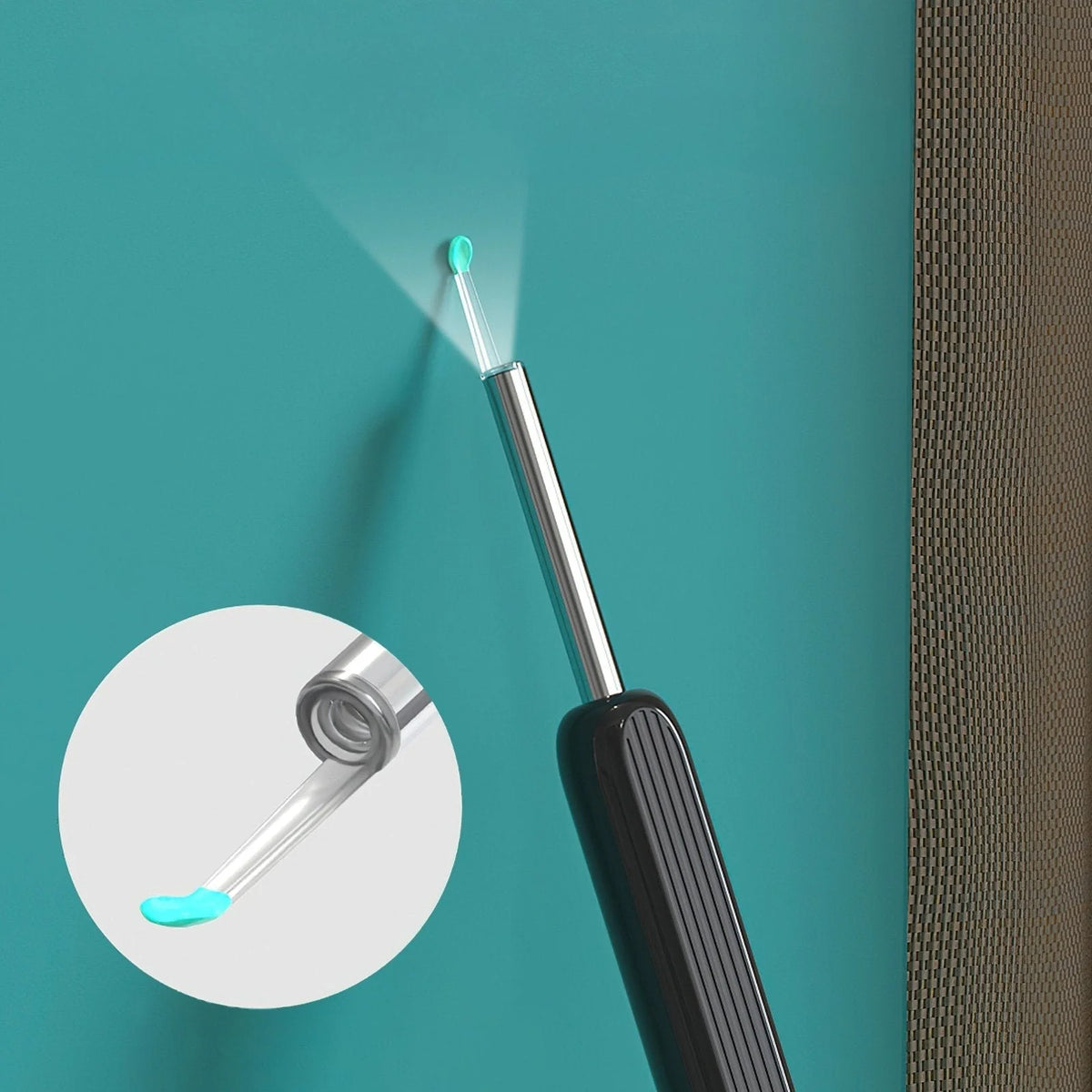 Ear Cleaner HD Camera Silicone Tip & LED