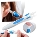 Ear Cleaner Silicone Spiral Reusable Handle 16 Replaceable Tips