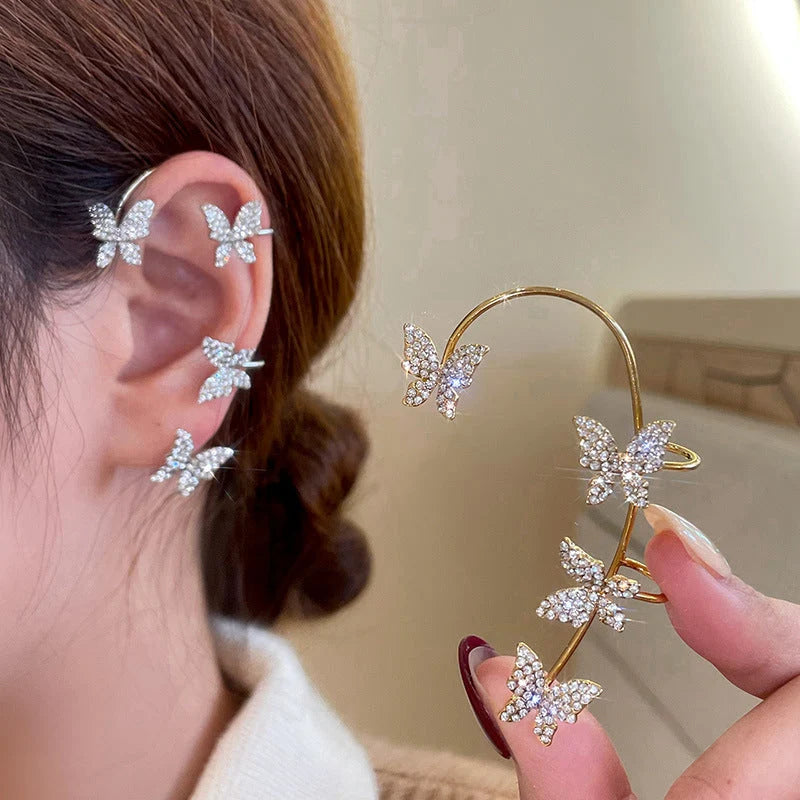 Ear Cuff Branch-Inspired Adjustable Clip-On