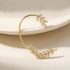 Ear Cuff Branch-Inspired Adjustable Clip-On