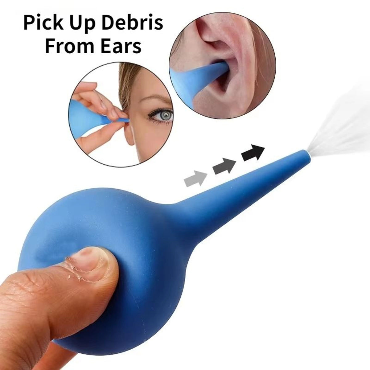 Ear Irrigation Kit Soft Nozzle & Ergonomic Grip