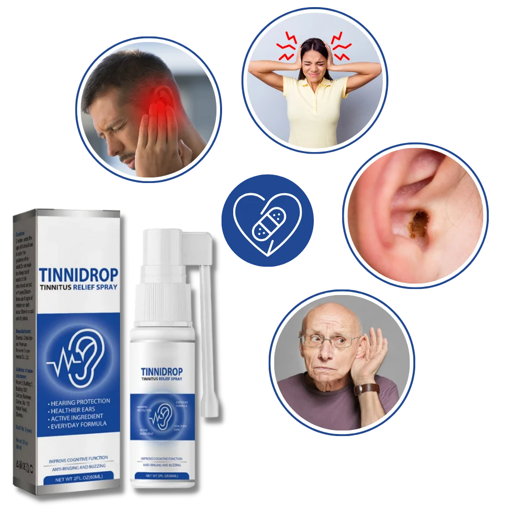 Ear Spray Ginkgo & Ginseng Hearing Support 60ml