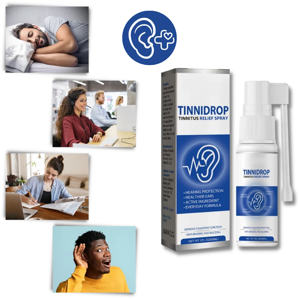 Ear Spray Ginkgo & Ginseng Hearing Support 60ml