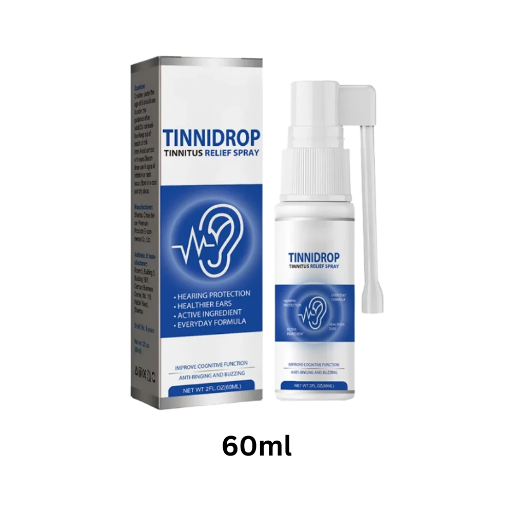 Ear Spray Ginkgo & Ginseng Hearing Support 60ml