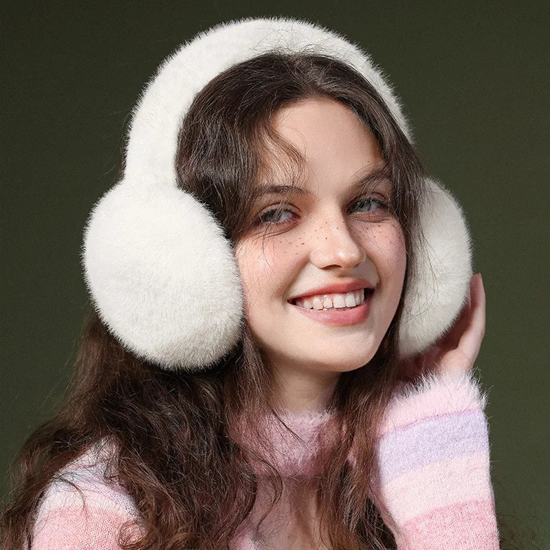 Earmuffs Plush Foldable & Detachable