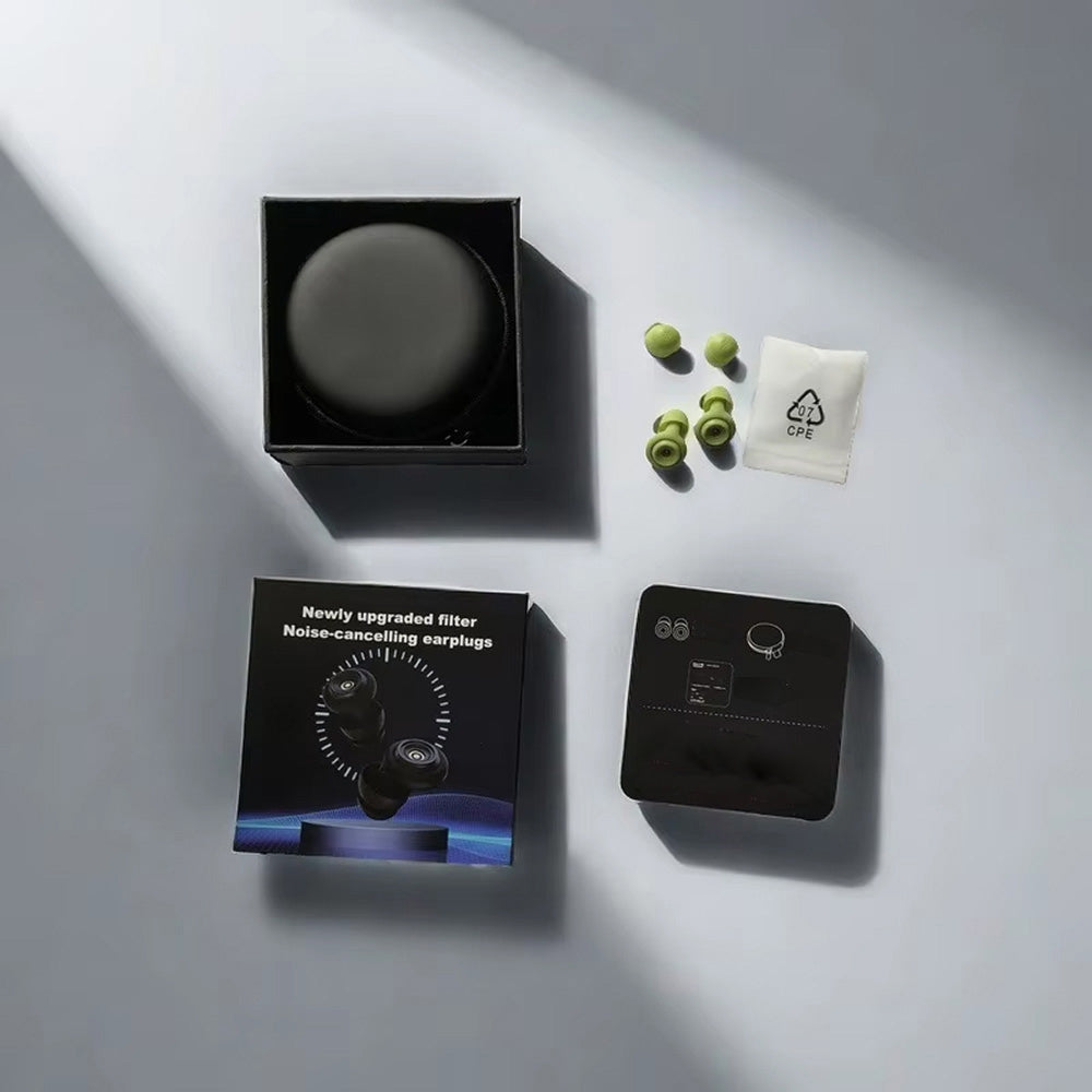 Earplugs High-Fidelity Soft Silicone 50dB Noise Reduction