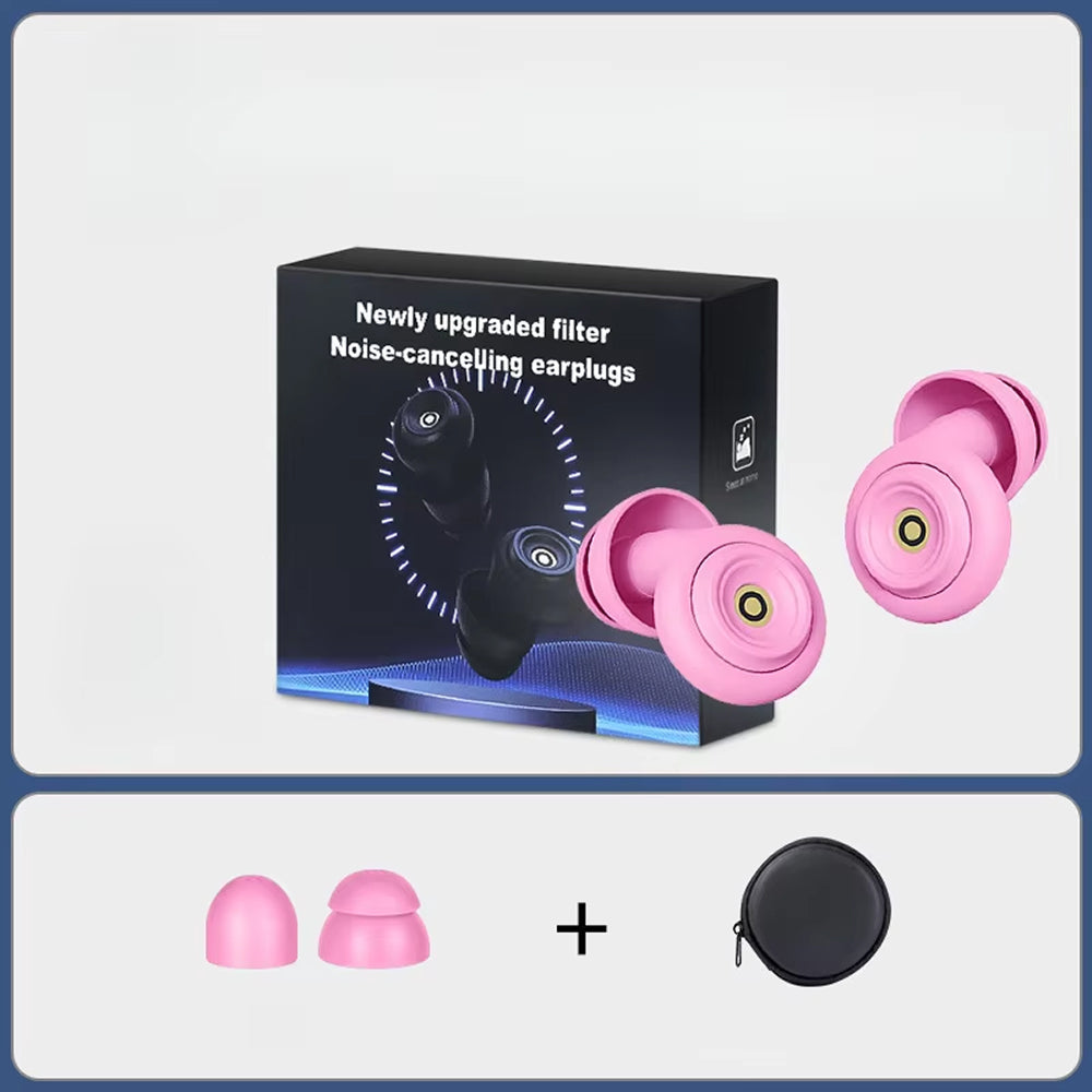 Earplugs High-Fidelity Soft Silicone 50dB Noise Reduction