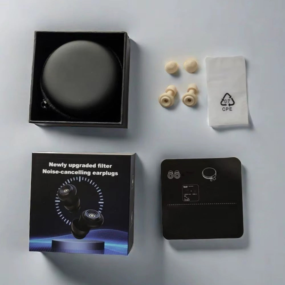 Earplugs High-Fidelity Soft Silicone 50dB Noise Reduction