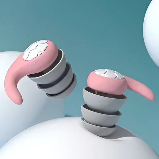 Earplugs Noise-Canceling Soft Silicone Reusable & Washable