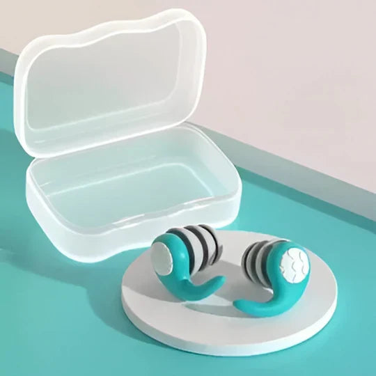 Earplugs Noise-Canceling Soft Silicone Reusable & Washable